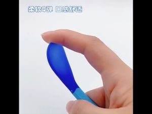 Silicone Spoon & Fork Set: Durable Baby Feeding Utensils