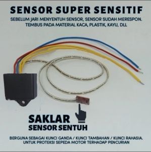 kontak sensor sentuh otomatis