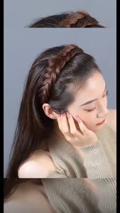 KeraSys แฮร์พีช ที่คาดผม เปียคลาย ที่คาดผมเปีย ถักเปียคลาย สไตล์เกาหลี เปียผม สวยธรรมชาติ (พร้อมส่ง) เทศกาลฤดูใบไม้ผลิ เทศกาลตรุษจีน ปีใหม่จีน ของขวัญคริสต์มาส