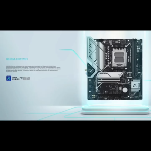 Asus B650M-AYW Wifi AM5 mATX Motherboard (B650M-AYW WIFI)