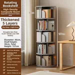 Rotatable Corner Mobile Storage Cabinet