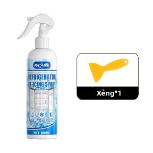 200ML Xịt Rã Đông Tủ Lạnh Loại Bỏ Băng Dày Ngăn Chặn Đóng Băng Lại Thích Hợp Cho Tủ Lạnh