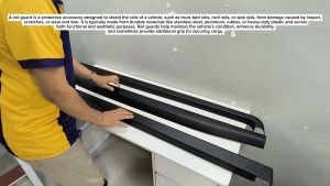 GCAO ISUZU D-MAX 2012-2022 RAIL GUARD/TAILGATE STRIP (BLACK) (10148)