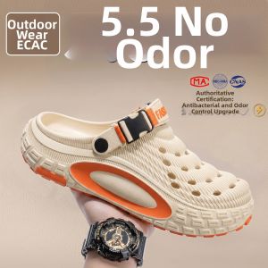 ECAC | Mens Breathable Anticollision Durable Slip-resistant Odorless Sandals