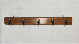 Gantungan Baju Kapstok Kayu Serbaguna Hanger Baju Capstok Kayu jati