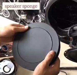 Car Speaker 6.5 Inch 6 Inch Soundproof Foam Speaker Sound System Sponge Insulation Door Sound Proof Foam Cotton Span Lapis Kelis Pintu Kereta Door Speaker Sound proof Sponge Bass Ring Foam Woofer Pad Noise Sound Wave With 3M Tape