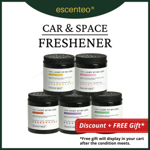 escenteo Car Perfume Long Lasting Air Freshener | Wardrobe Cupboard Fragrance | Shoe Rack Cabinet Storage Box Organizer Essential Oil Scented Aroma