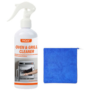 Oven and Grill Cleaner - for CleaningDeodorizing & DegreasingMicrowave Oven Kitchen Oil Grease Removal Blackening Descaling