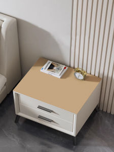 JIELEFAN | Waterproof Dustproof Leather Look Table Cover