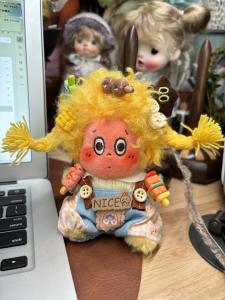 Búp Bê Nhồi Bông Twinkle123! Người Sao Chổi Tóc Nổ Khóa Tóc Tóc Búp Bê Quần Áo Búp Bê Phụ Kiện Trang Trí Treo