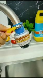 Penyaring Kran Magic Water Filter Saringan Air Keran Water Filter Universal Faucet Serbaguna Wastafel Dapur Kamar Mandi Sambungan Kran Cuci Piring