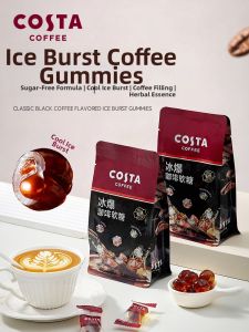 Costa | Sugar Free Low Calorie Concentrated Energy Coffee Flavor Soft Candy