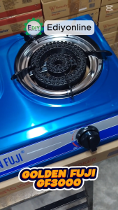 【NEW】 Golden Fuji GF3000 Heavy Duty Double Cast Iron Burner 150MM Fast Cooking Dapur Gas Cooker Stove