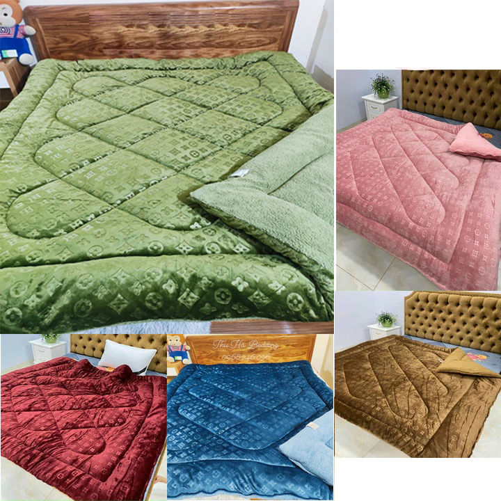[ NẶNG 3KG ] CHĂN CỪU LV HÀNG NHẬP KHẨU NGUYÊN CHIẾC KÍCH THƯỚC 2x2m3 ...