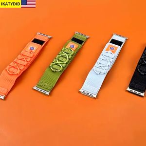 Dây Đeo các môn thể thao Vải nylon Cái mới Cho Apple watch Series 11 10 9 8 7 SE3 49mm 42/46mm 44/45mm