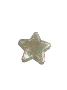 Fufu Store Five-Pointed Star Cute Funny Ring Clear Color Bubble XINGX Japanese and Korean Ring Opening
