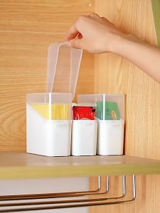 5Pcs Cheese Slice Storage Container Transparent Seasoning Storage Box with Lid Cheese Slices Keeper Case Refrigerator Side Door Storage Bins Large Capacity Slice Cheese Holder Plastic Condiment Jars Cruet with Cover