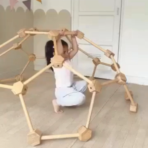 Climbing Dome Playground Mainan Edukasi Meningkatkan Keseimbangan Kreativitas Imajinasi Anak