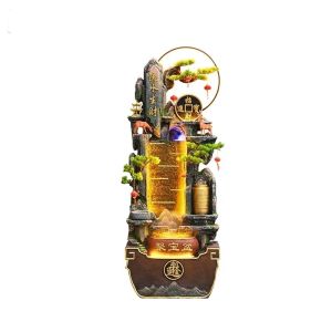 YISHI | Water Circulating Feng Shui Wealth Attracting Decorative Item