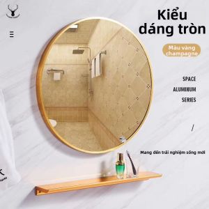 Gương Tròn Treo Tường Phòng Tắm