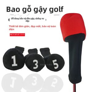Bao Đầu Gậy Gỗ Bền Hình trụ Tròn
