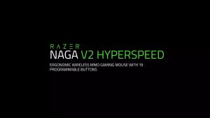 Chuột Razer Naga V2 HyperSpeed-Wireless MMO Gaming Mouse_Mới hàng chính hãng