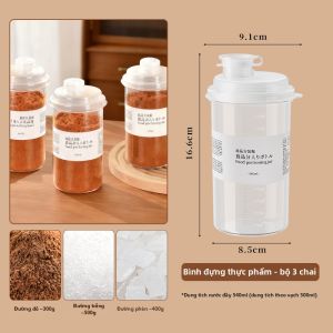 SP SAUCE | Hộp Bảo Quản Đựng Đường Đỏ Đường Thốt Nốt Đường Bột