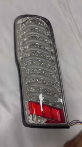 YE-137 2015-2020 Nissan NV350 rear taillights with white background and white cover dual light