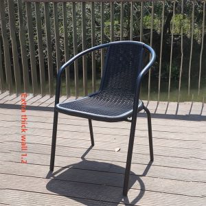 MOLORE | Outdoor Rattan-Style Waterproof Chair for Gardens and Milk Tea Shops