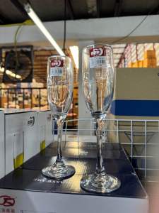 APPN(1เซ็ทได้2ใบ ชุดดินเนอร์ มีคลิปรีวิว) แก้วน้ำ แก้วแชมเปญ แก้วไวน์ แก้วทรงสวย champagne ขนาด 190ML ตกแต่งบ้าน ร้านอาหาร ภัตตาคาร บาร์ โรงแรม สินค้าพร้อมจัดส่ง (1306271224)