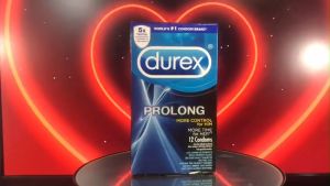 Bao cao su gân gai kéo dài thời gian quan hệ Durex Prolong [HÀNG NHẬP MỸ]