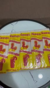 Sedotan Bengkok / Tekuk Merk Nanas Isi 750An Pcs