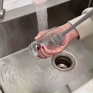 Cây Rửa Cốc Ly Đầu Silicon Siêu Sạch - Dụng Cụ Cọ Rửa Bình Sữa