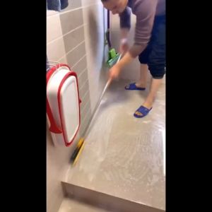 3 In 1 Cleaning Floor Brush Long Handle Detachable Floor Brush Bathroom Kitchen Floor Brush Cleaning Window Gap Brush Can Be Rotated And Adjusted 120°