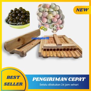 1set alat cetak pil bulat Boba cimol cilok bolsu keciput bakso kue bulat ukuran 20mm atau 2cm