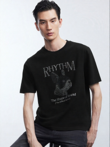 Jack Jones | Comfortable Stylish Animal Pattern Embroidery Mens T-Shirt