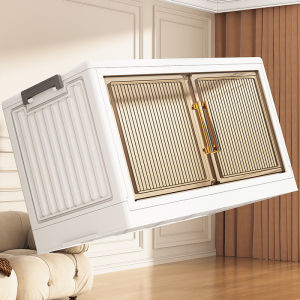 ZHUOLESHI | Foldable Multi-level With Door Storage Cabinet