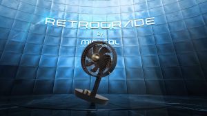 Retrograde by Mistral 8” DC Motor Metal Table Fan MMTF08K