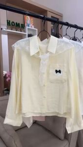 KEMEJA KATUN PLUS SHALL UNIK IMPORT BJS