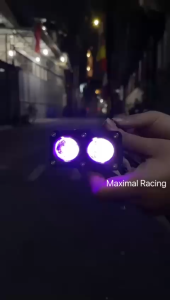 Lampu tembak Laser LED 2 Mata Plus Devil Waterproof CS 1061