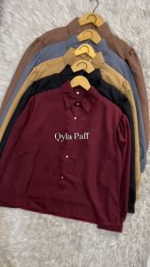 Qyla Puffy / Blouse Wanita Katun Kemeja Casual Dewasa / Bellla / Jena