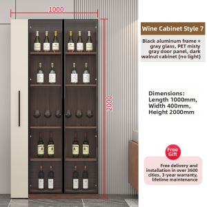 HANYUAN | Modern Minimalist Living Room Display Cabinet