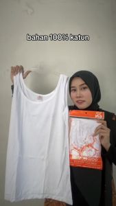 Singlet Golden Nick AT 1073 | Kaos dalam wanita Ukuran Jumbo Bahan Katun XXL XXXL | Tangtop | Tanktop | Camisol