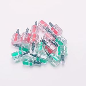 Mini Phillips Slotted Screwdriver Portable Short Handle Screwdriver Tools Flat Cross Head Screwdrivers for Household Repair