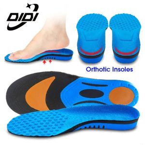 DIDI 1Pair Premium Orthotic Insoles High Arch Support Insoles for Shoes Sole Pad 3D Orthopedic Insoles Flat Feet for Plantar Fasciitis Pain