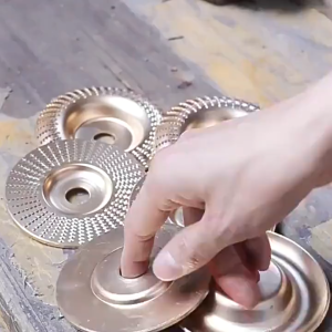 MLADEN 3 Styles Angle Grinder Grinding Disc Wood Grinding Wheel Tool Curved Surface Polishing Disc-100mm