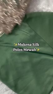 Mukena Dewasa Jumbo Velvet Silk Audrey Renda Gyper kombi tile mukenah Princes keong plus tas