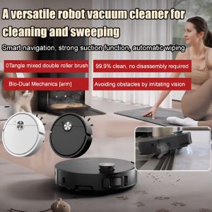 หุ่นยนต์กวาดอัจฉริยะ เครื่องดูดฝุ่นอัจฉริยะในครัวเรือน มินิ ไร้สาย ไร้เสียงรบกวน เครื่องดูดฝุ่นอัจฉริยะแบบขี้เกียจ