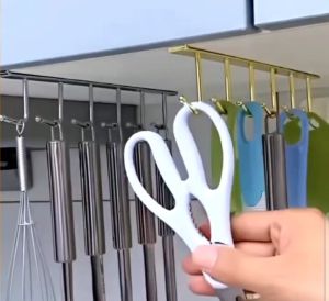 Under Cabinet Hanger Rack / Kitchen Utensils Hanging Storage