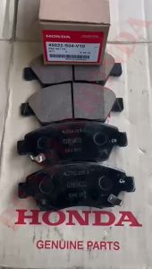 BRAKE PAD KAMPAS REM DEPAN STREAM 1700 CC CIVIC FERIO ES CENTURY S5A VTI S 1996 1997 1998 1999 2000 2001 2002 2003 2004 2005 HONDA 45022-S04-V10 45022-TG0-T00 KANVAS DISK DISC PADS PIRINGAN DRUM TROMOL FRONT KALIPER CALIPER